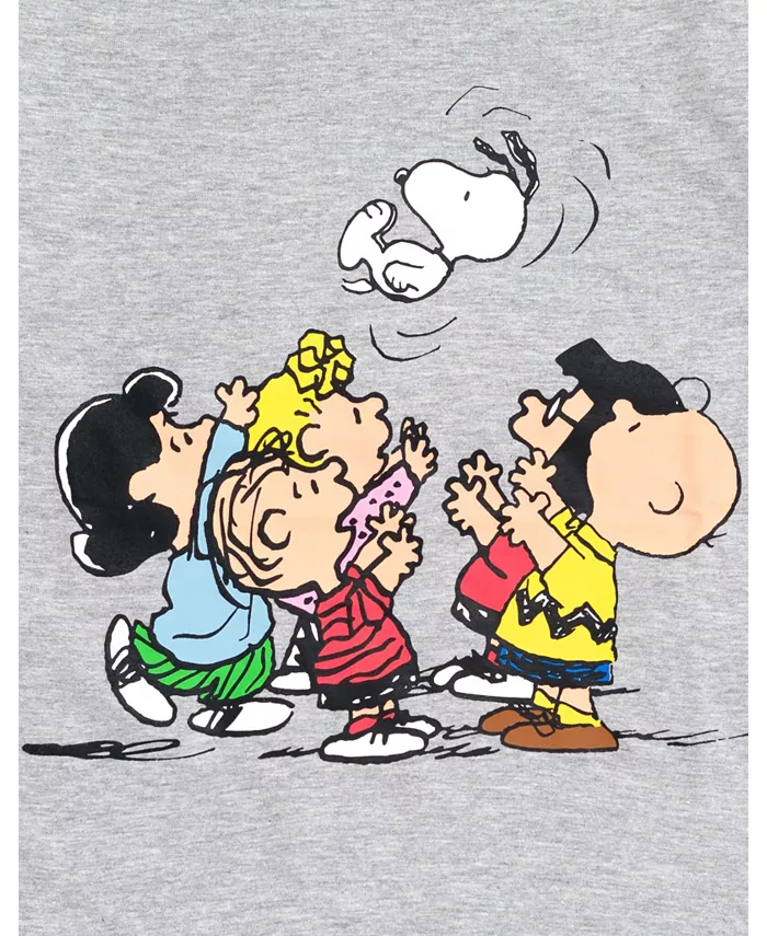 Мальчиковые футболки Woodstock Snoopy Charlie Brown, 3 штуки Peanuts, мультиколор — фото 2