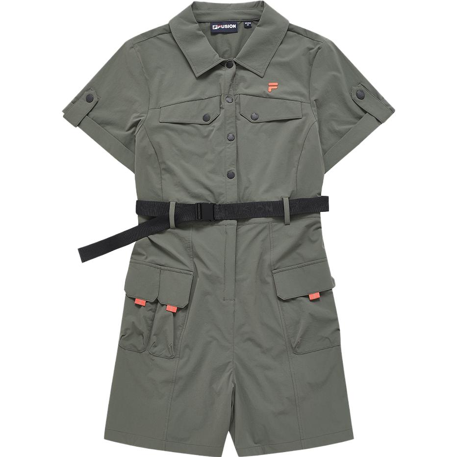 

FILA FUSION Comptoir De Cotonnier Комбинезон женский Stone Grind Зеленый