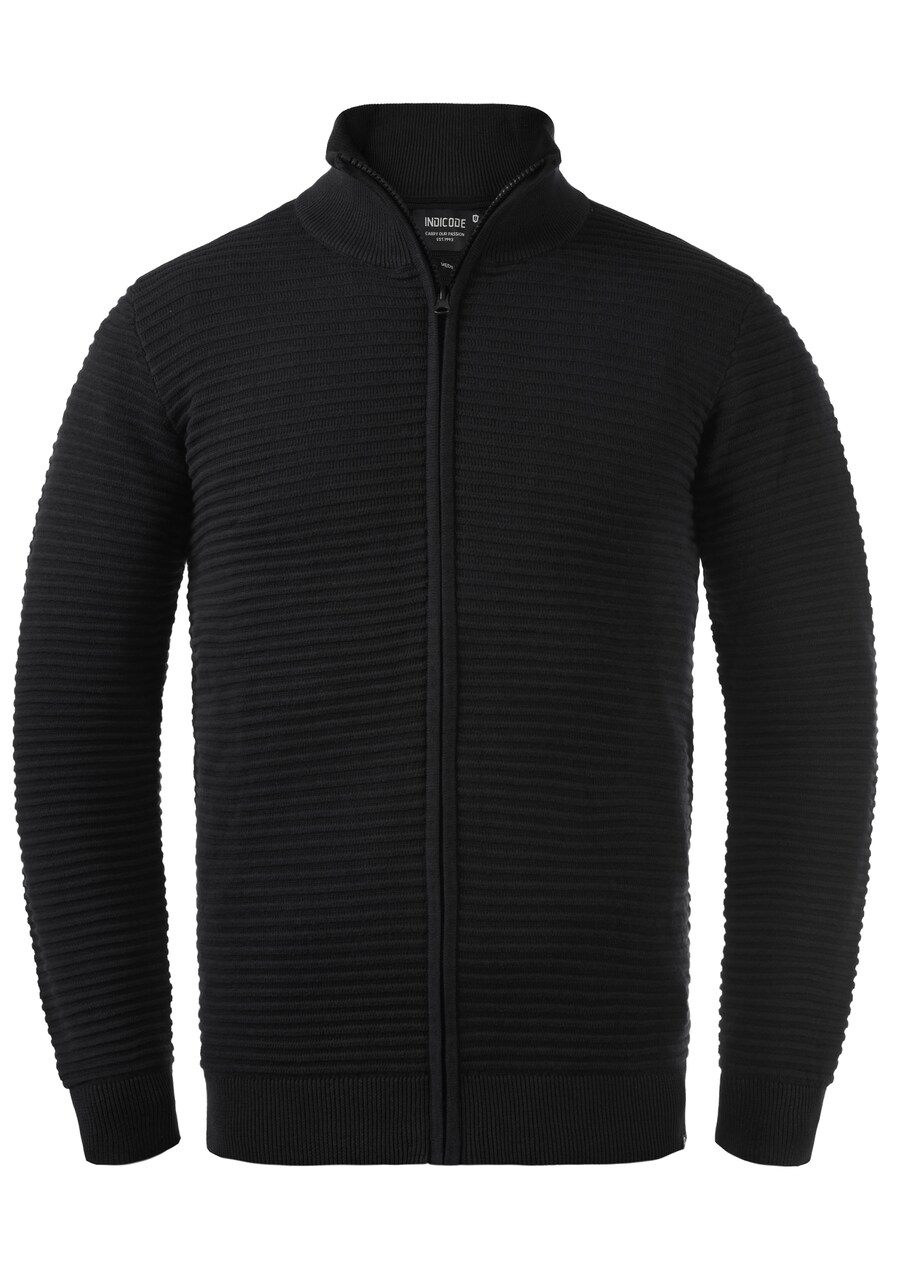 

Вязаный кардиган INDICODE JEANS Arctic, черный