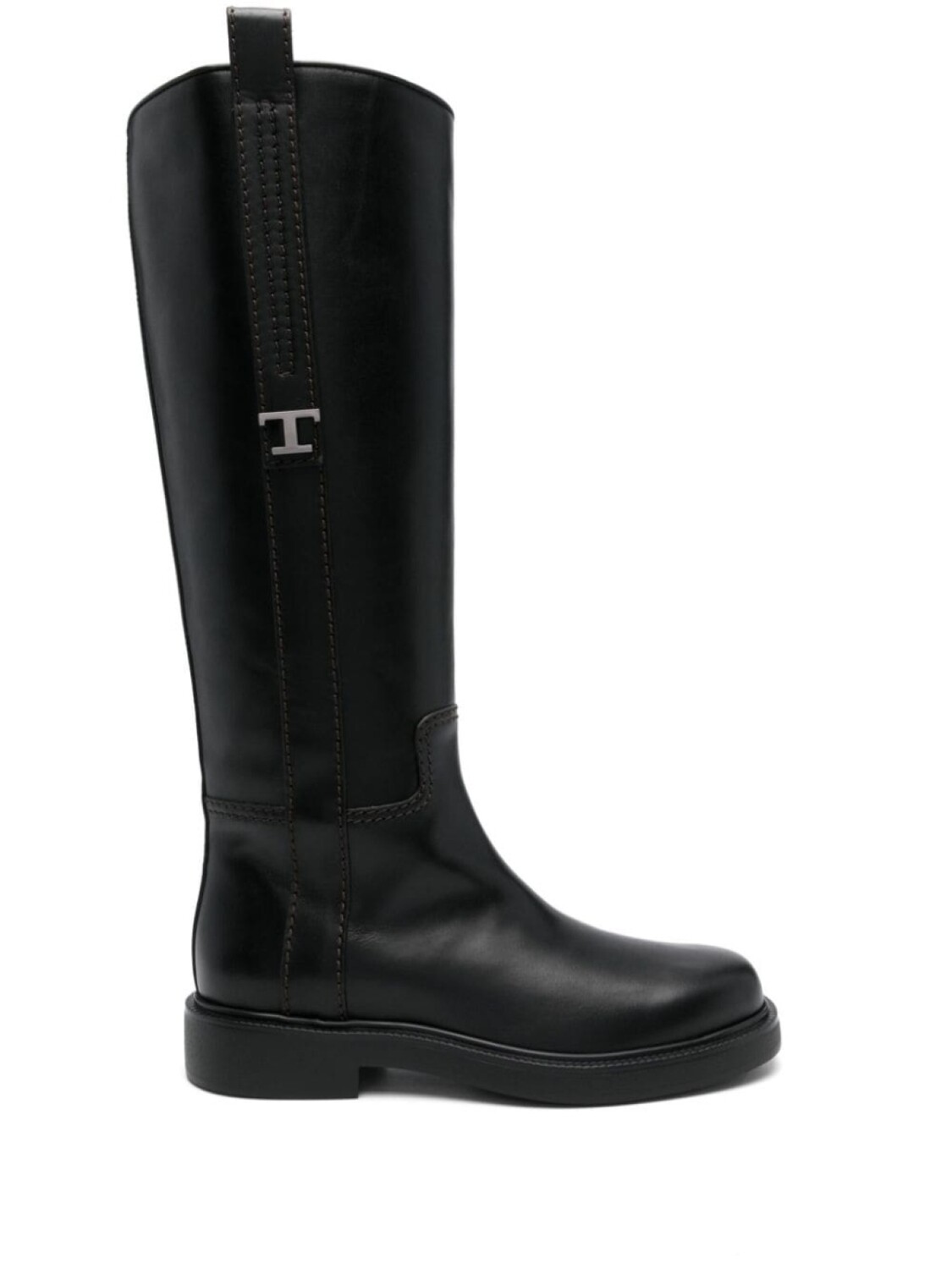 

Tod's сапоги с логотипом, черный