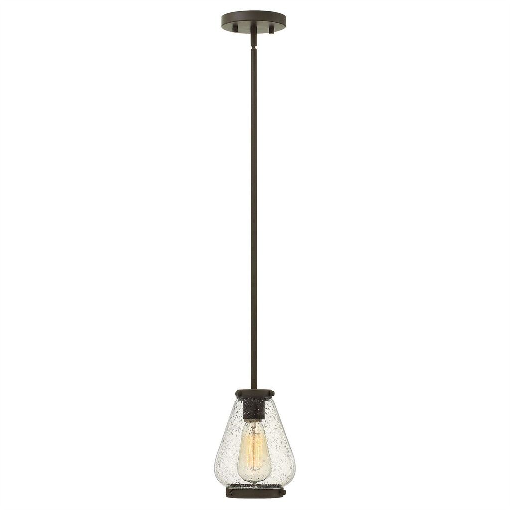 

Подвесной светильник Finley, бронза, полированная маслом, стекло. Elstead Lighting, белый