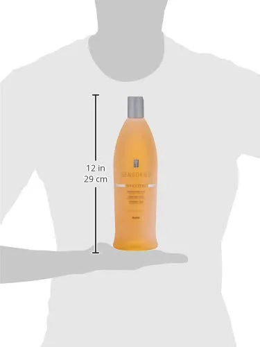 Шампунь RUSK Sensories Smoother Passionflower and Aloe Smoothing Shampoo, формула против пушистости с алоэ, разглаживает и смягчает, восстанавливает баланс влаги, 35 жидких унций. — фото 3
