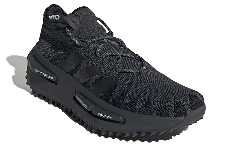 Мужские кроссовки adidas originals NMD S1 Lifestyle, Black — фото 2