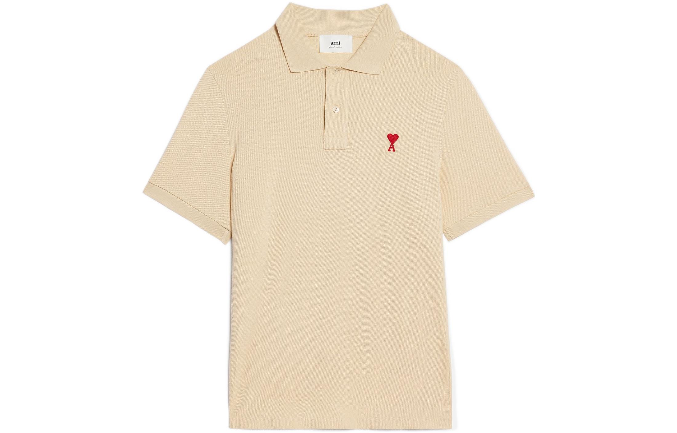 

AMIPARIS Поло Ami Adc Red Heart Organic Polo