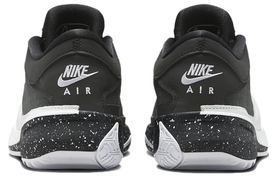 Мужские баскетбольные кроссовки Nike Freak 5, Черный/Белый/Чистая Платина — фото 4
