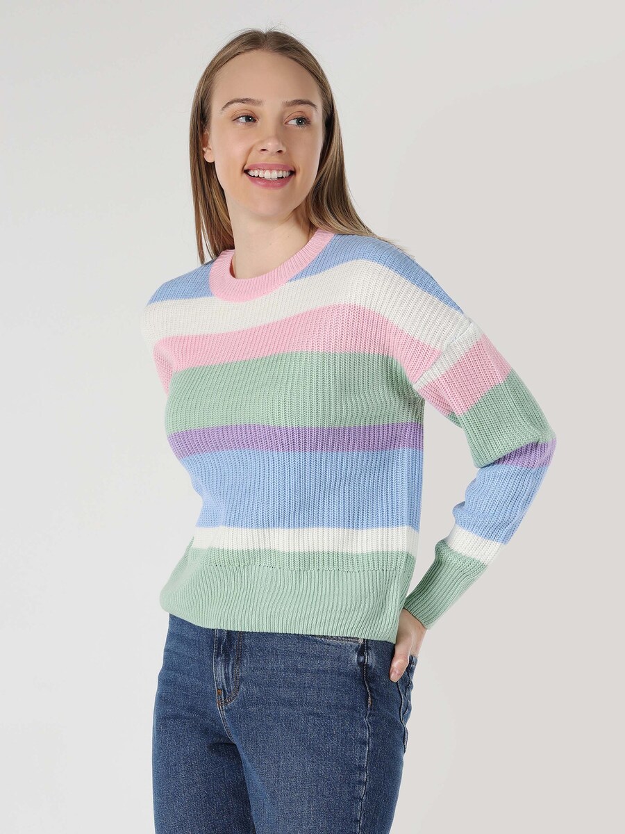 

Свитер Colin's, пыльно-синий