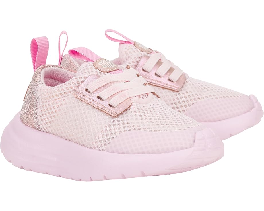 

Кроссовки Hey Dude Kids Sirocco Play Brights, цвет Sparkle Pink