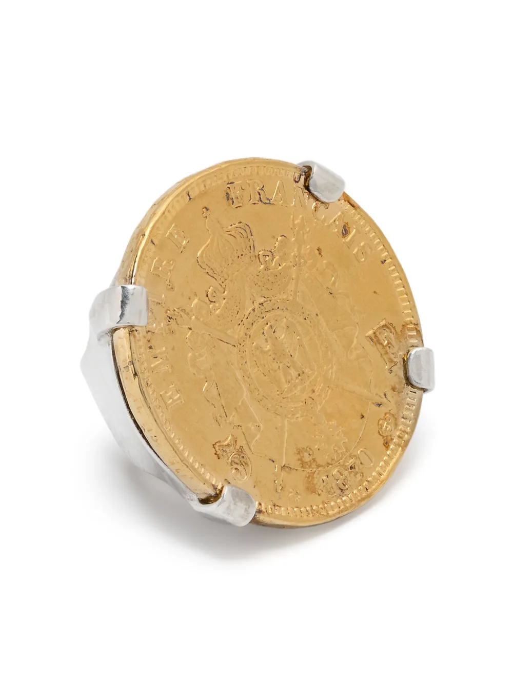 

Кольцо Large Coin Wouters & Hendrix, золотой