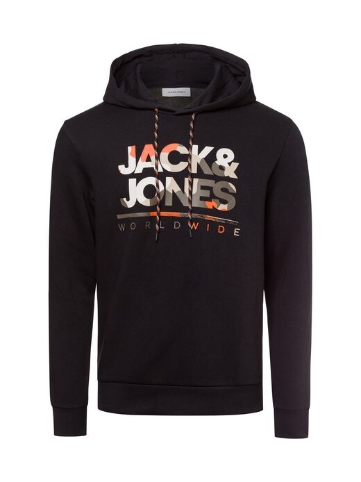 

Толстовка с капюшоном Jack & Jones, черный