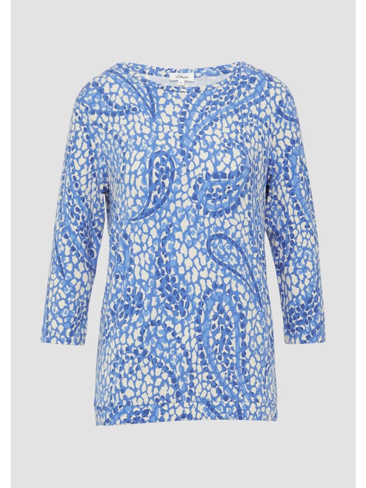 

Футболка цвета 55A0_королевский синий s.Oliver