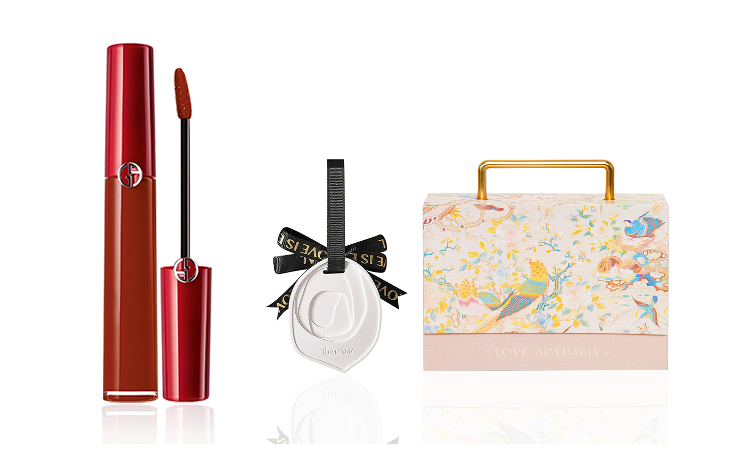 

Ji Light Phoenix Feather Box блеск для губ велюр легко растушевывается выравнивает тон GIORGIO ARMANI