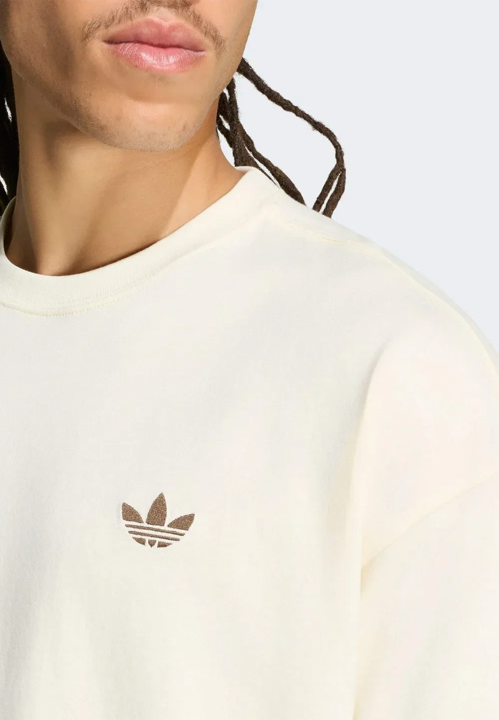 Футболка с принтом Paris gfx - футболка с принтом Adidas Originals, Cream White — фото 3