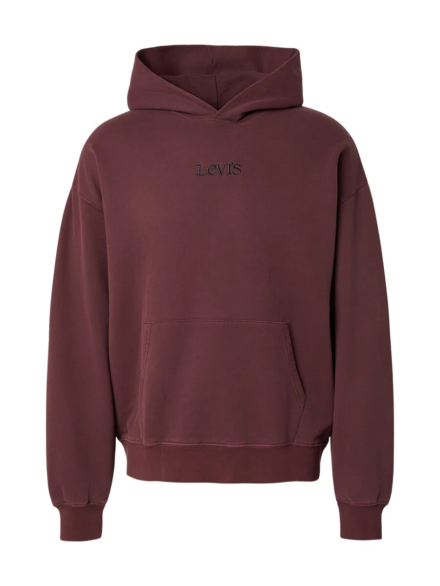Толстовка LEVI'S цвета бордо