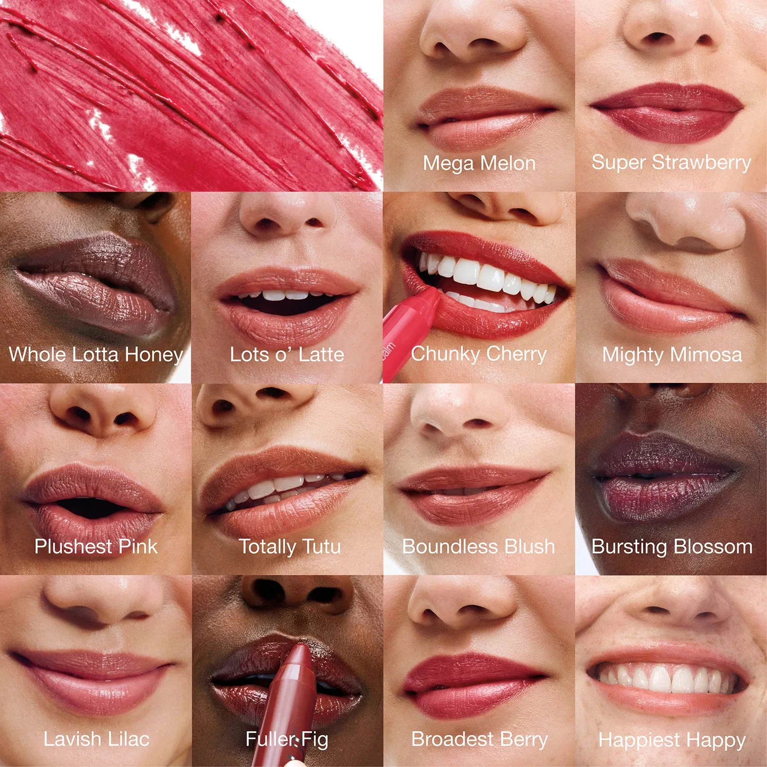 Тональный бальзам для губ CLINIQUE Chubby Stick Moisturizing Lip Balm, 3 г, Lots o' Latte — фото 4