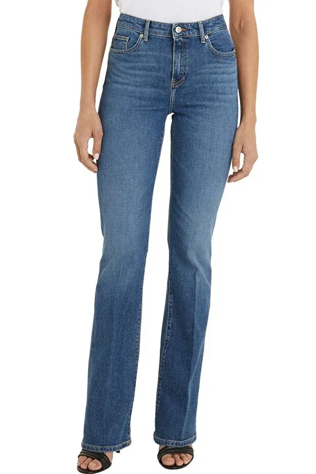 Женские джинсы скинни Tommy Hilfiger, 1A8 Mel — фото 4