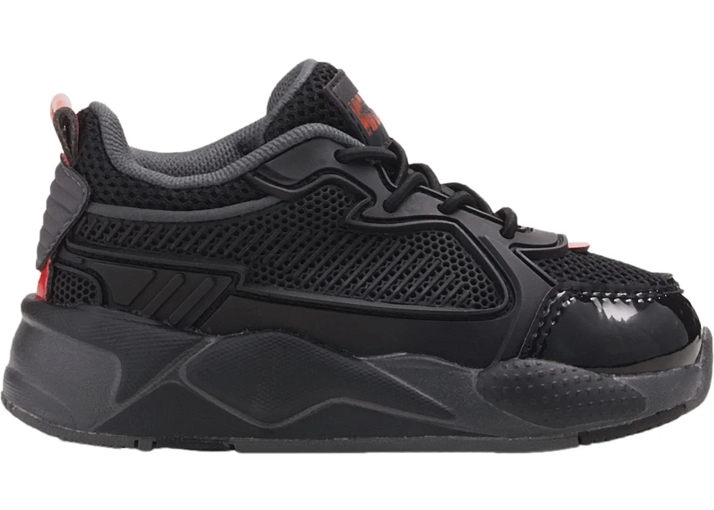 Детские кроссовки с длинным шнурком Puma RS-X Puma, Black/Red
