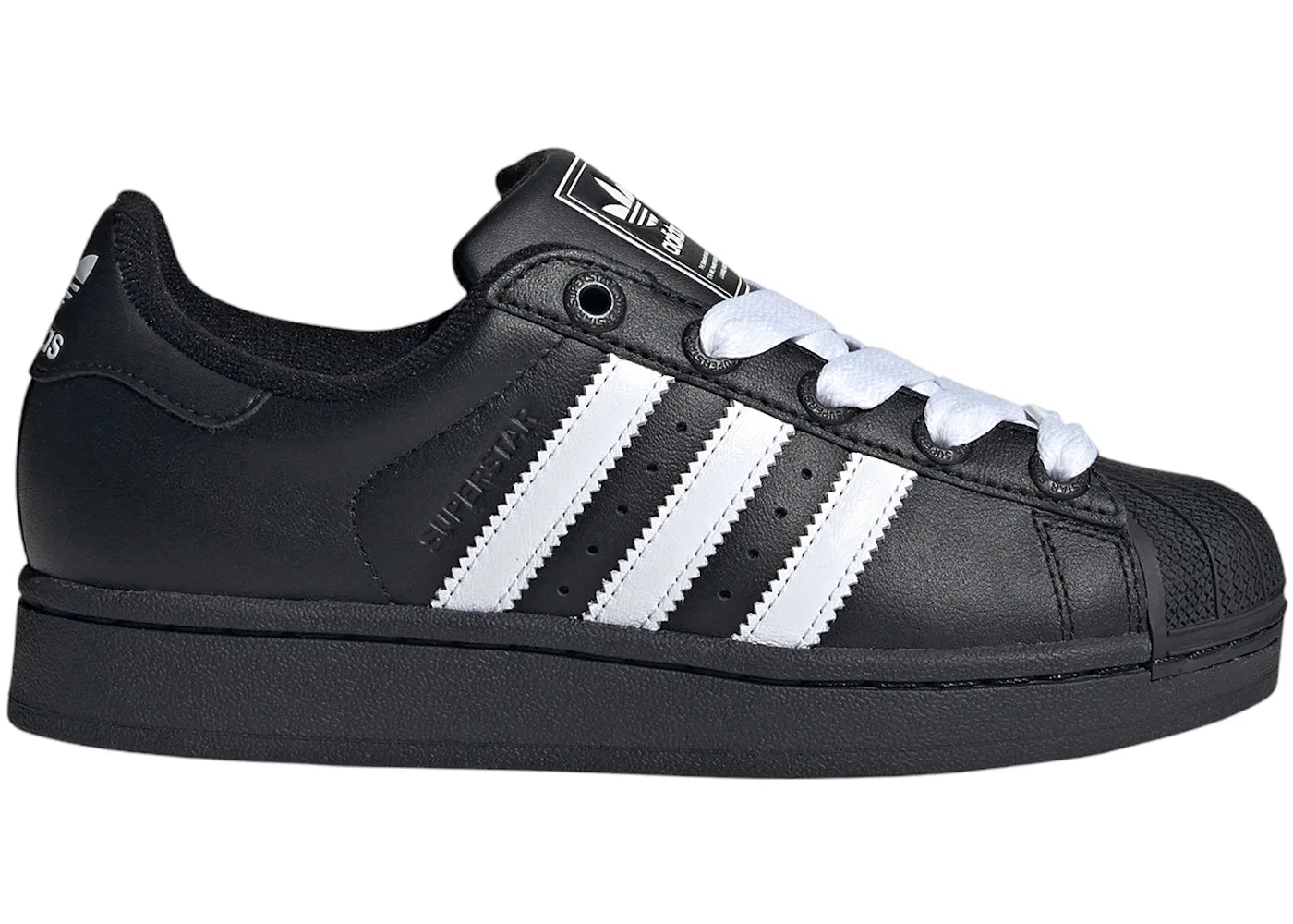 Детские кроссовки Lifestyle Adidas Superstar II, Core Black/Cloud White/Core Black