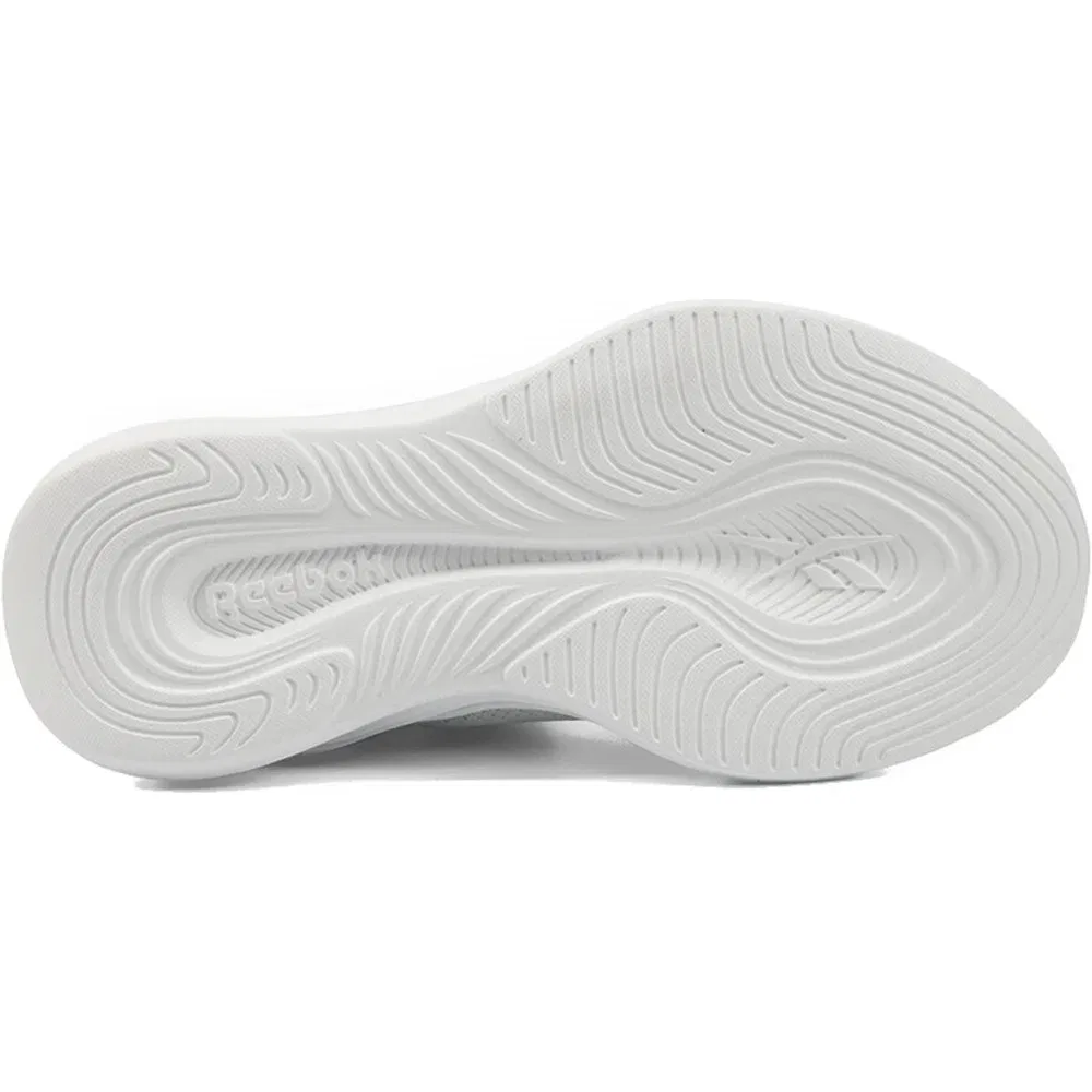 Кроссовки детские Reebok Anes Run Kds I кожаные для мальчиков, белые — фото 4