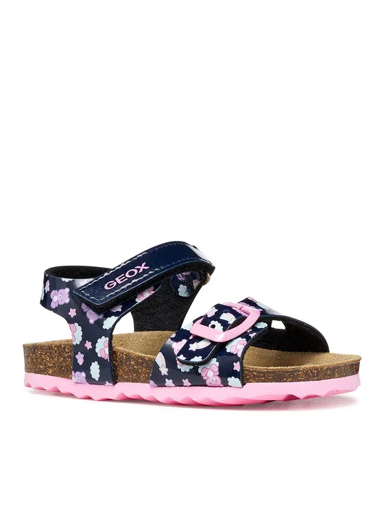 Сандалии B Sandal Chalki Girl Geox, темно-синий — фото 2
