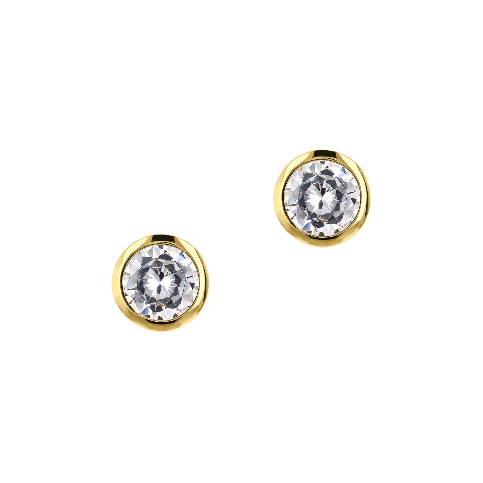 

Autentica - серьги-солитеры 1,90 карата Autentica, желтый