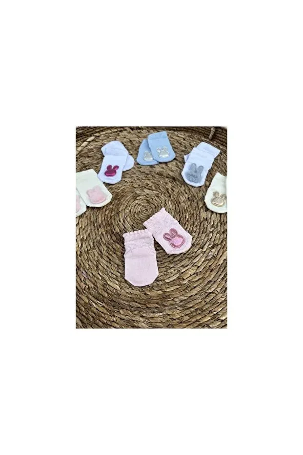 Детские носки для новорожденных с принтом Myluni, Pink — фото 3