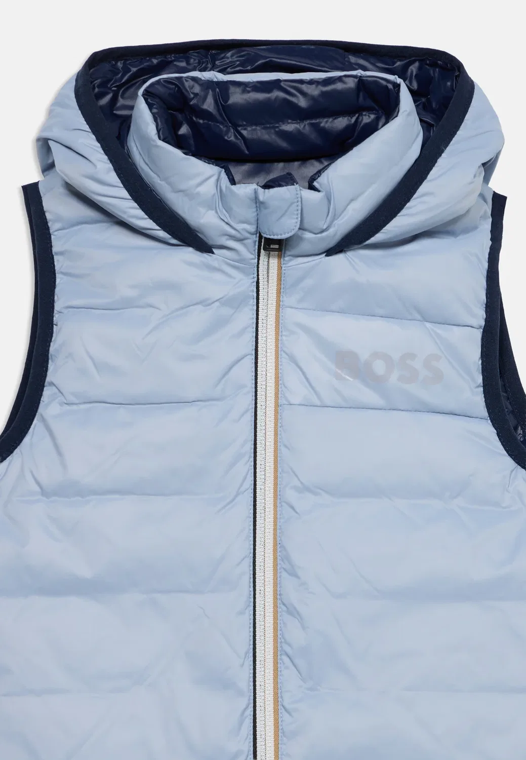 Двусторонний жилет для детей и подростков Boss Kidswear, Pale Blue — фото 4