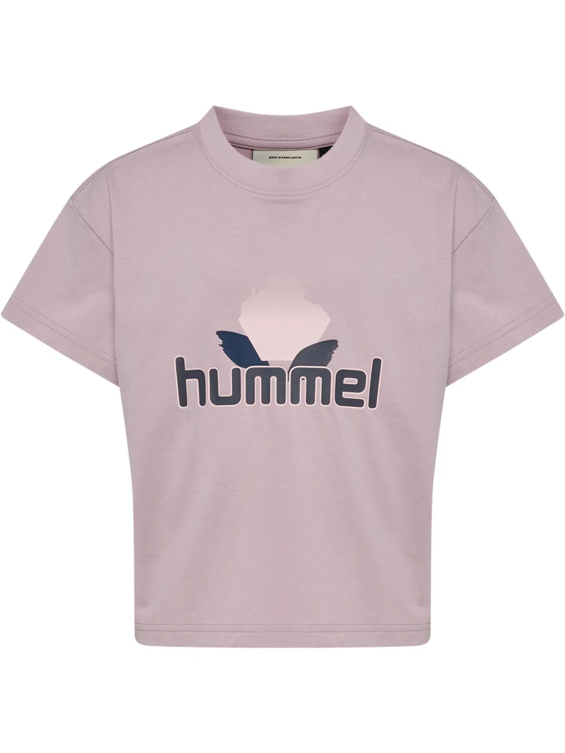 Детская футболка с коротким рукавом Hmljr Boxy Hummel, Violett — фото 3