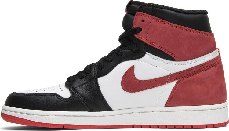 Кроссовки Air Jordan 1 Retro High OG Track Red, красный — фото 3