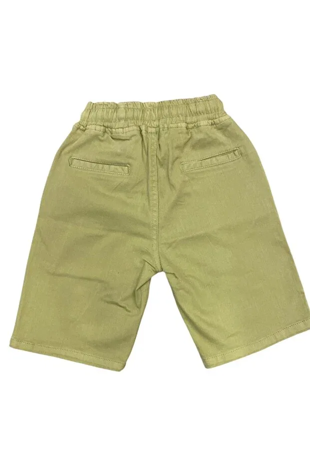 Детские шорты для мальчиков джинсовые Rindo Kids, Green — фото 4