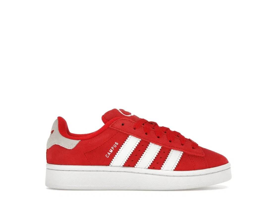 Детские кроссовки Lifestyle Adidas Campus 00s, Better Scarlet/Cloud White/Better Scarlet