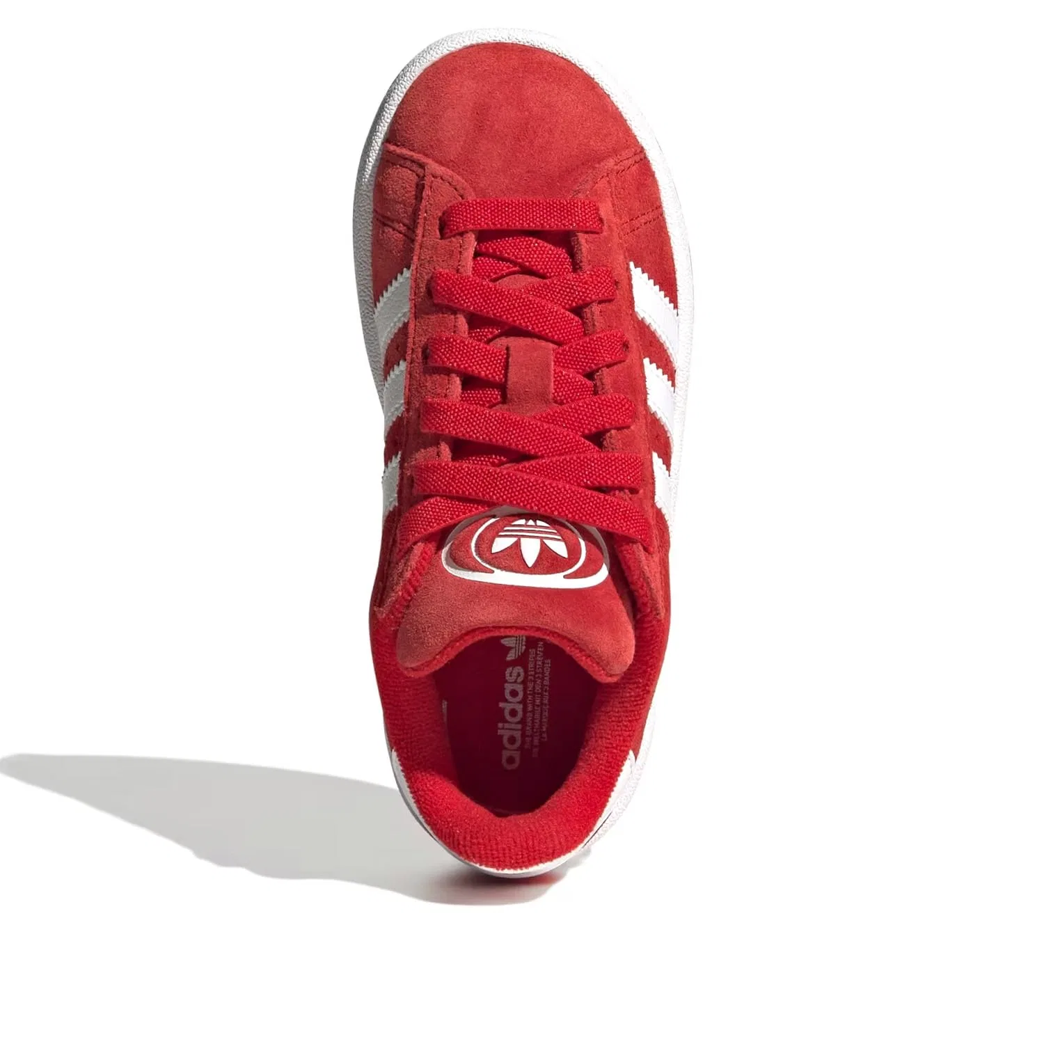 Детские кроссовки для мальчиков с принтом Campus 00s El C Adidas, Red White — фото 3