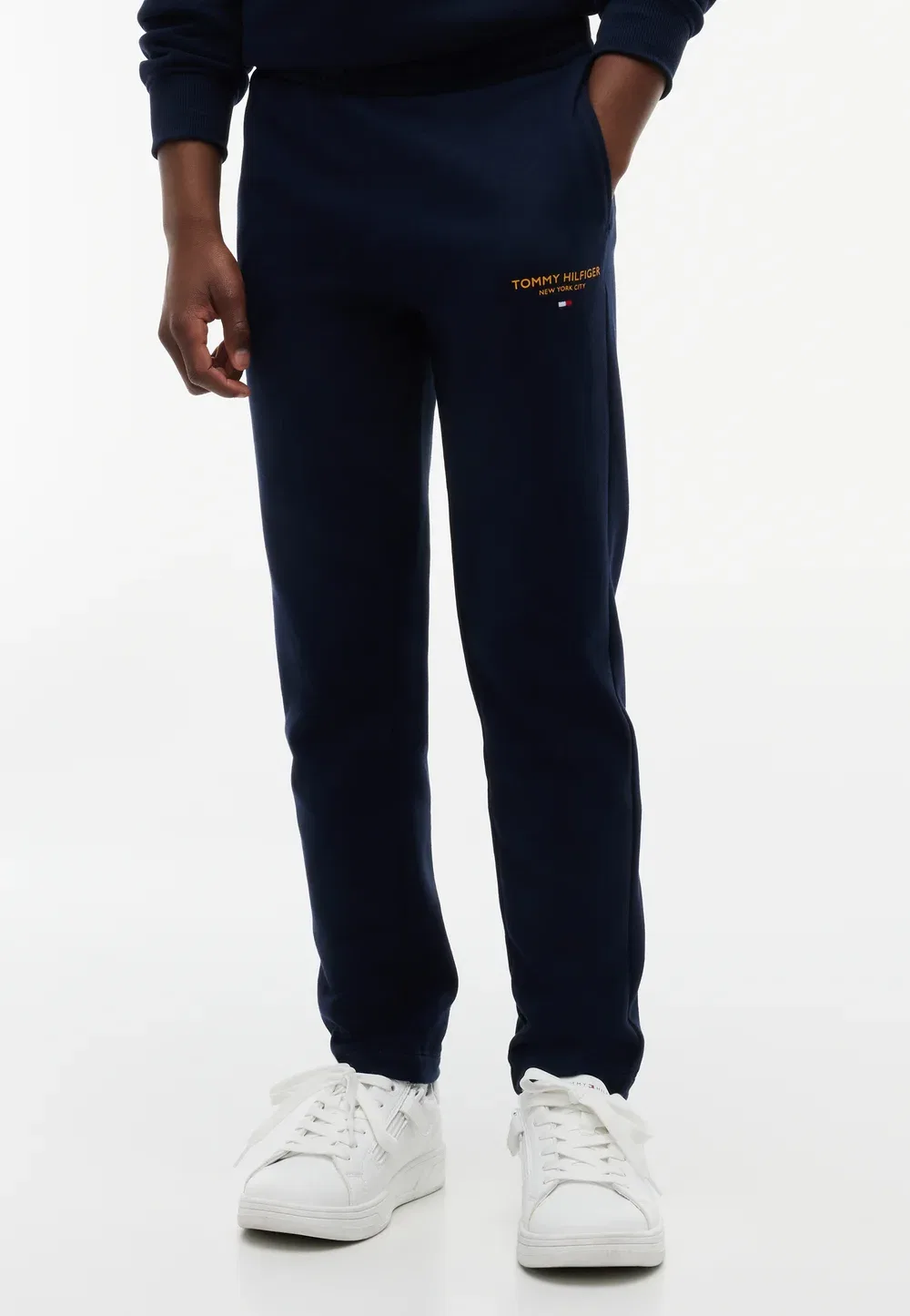 Спортивные брюки унисекс с логотипом Essential Tommy Hilfiger, Dark Blue