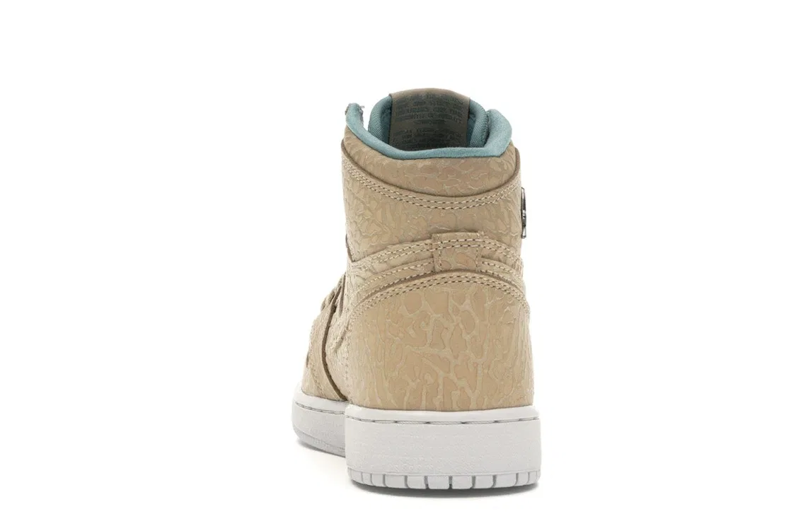 Детские кроссовки Lifestyle Jordan 1 Retro Jordan, Sand Dune/Cannon-Flat Gold — фото 4