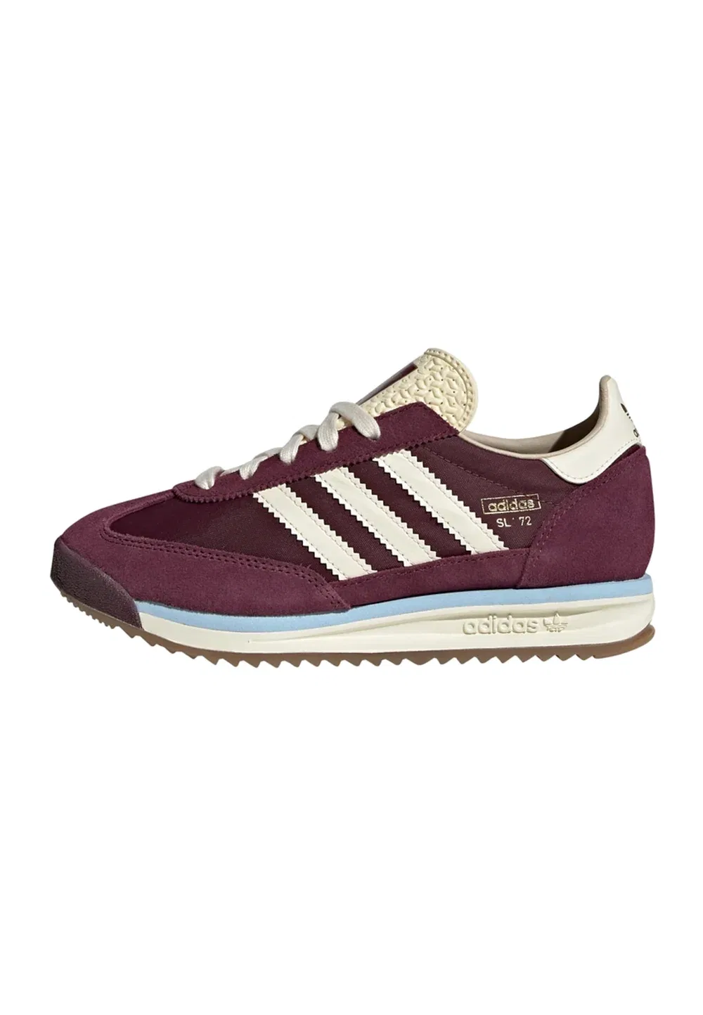 Sl 72 - кроссовки Adidas Originals, Maroon Cream White Clear Sky