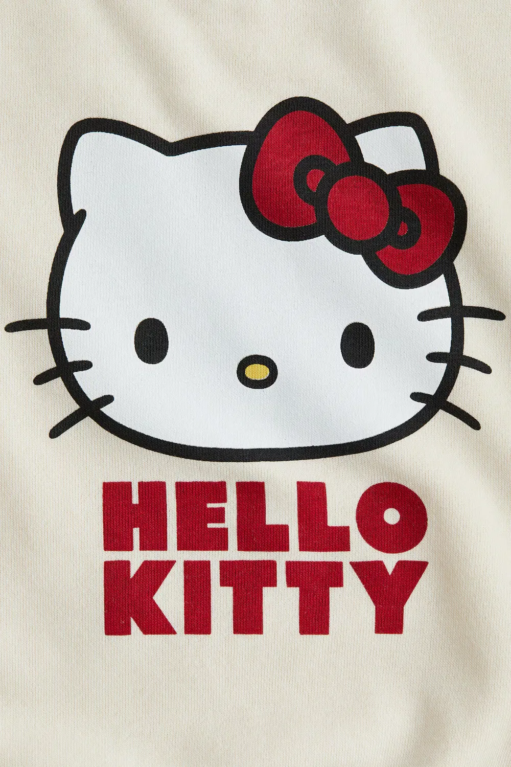 Толстовка с принтом H&M, Cremefarben/Hello Kitty — фото 2