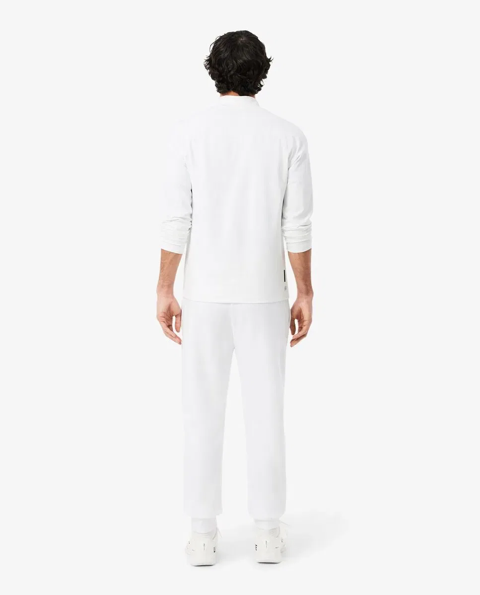 Мужские спортивные брюки из трикотажа Lacoste, Blanco — фото 2