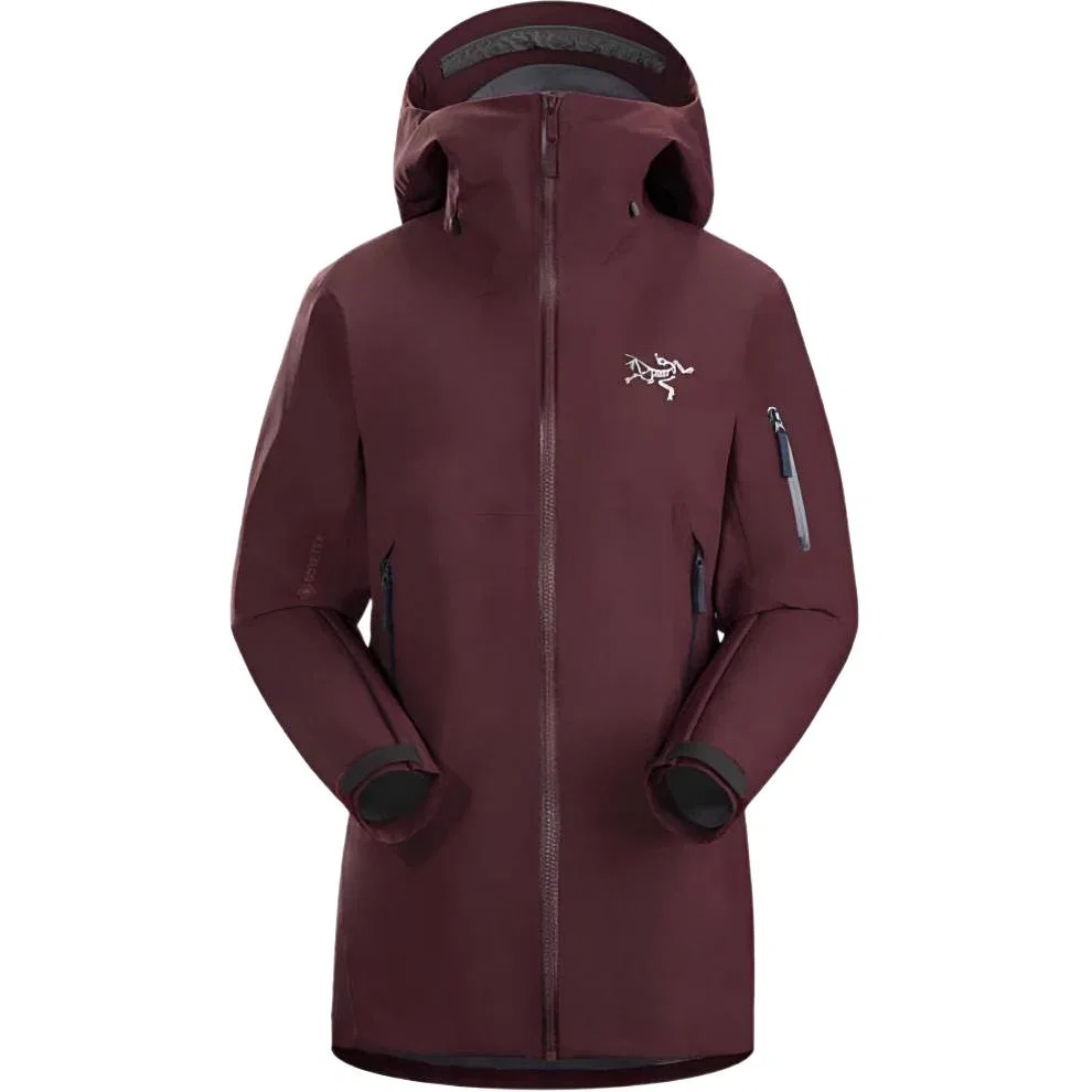 Женская непромокаемая ветровка с длинным рукавом SENTINEL AR Arcteryx, Enigma Green — фото 3