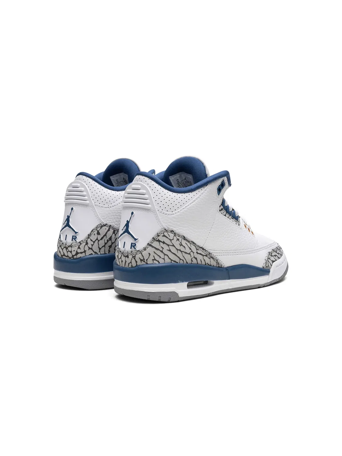 Кроссовки Air Jordan 3 Wizards, белый — фото 4