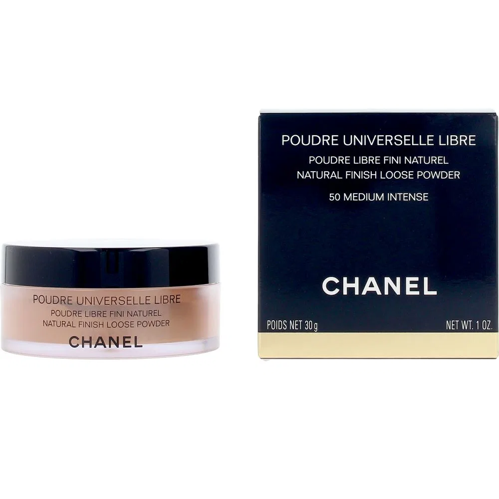 Пудра рассыпчатая 6 г с кистью и зеркальцем Chanel, 50-Medium Intense — фото 2