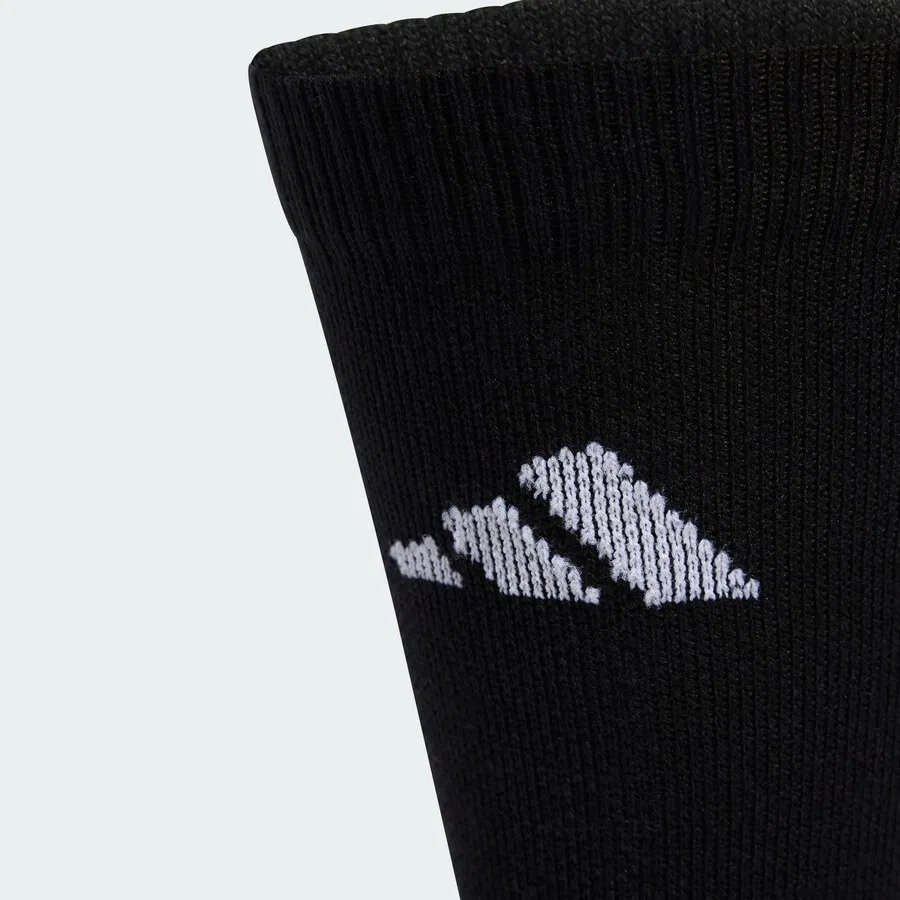 Спортивные носки ADIDAS PERFORMANCE 'Performance CLIMACOOL Cushioned Crew 3 пары' черного цвета — фото 3