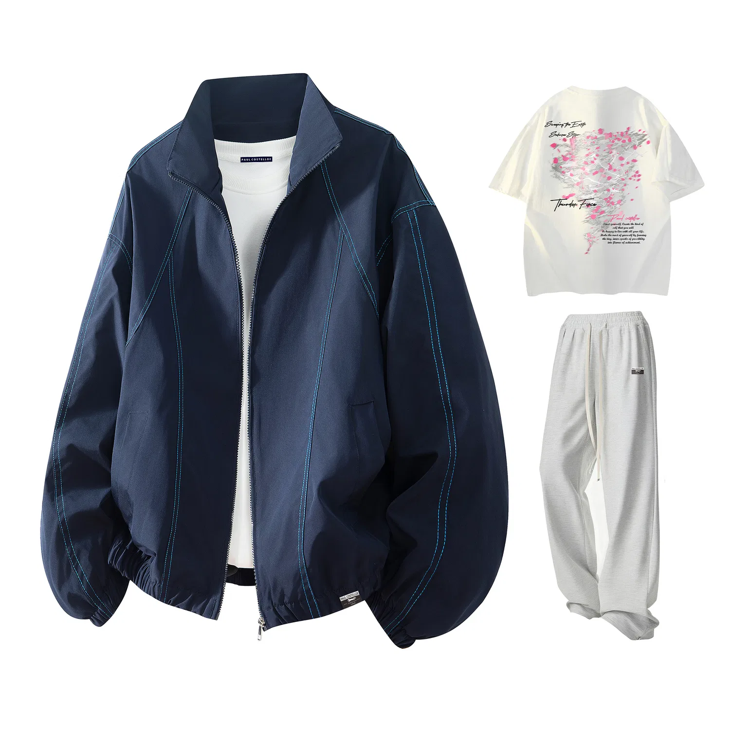 Детский комплект из футболки и брюк Casual Sportswear Paul Costelloe
