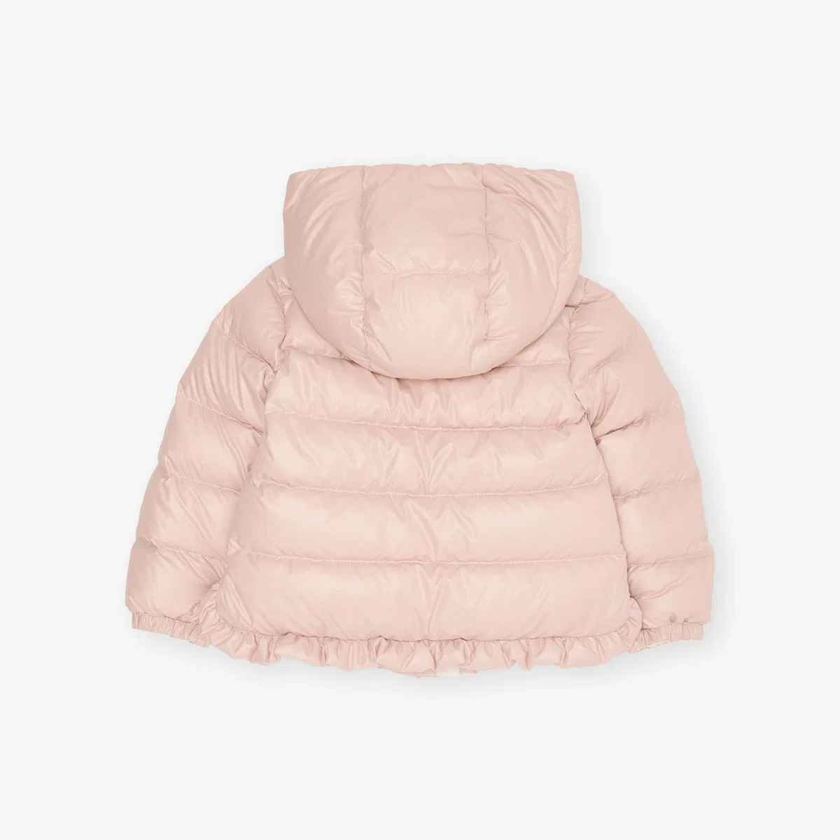 Пуховая куртка Tazui с оборками по низу, размер 3 месяца - 3 года Moncler, светло-розовый — фото 3