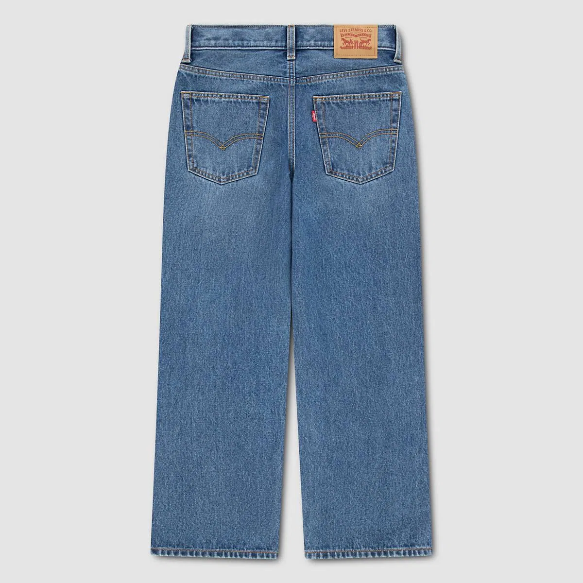 свободные прямые джинсы 565, большие размеры для мальчиков 8-20 Levi's, Bristol - Medium Wash — фото 2