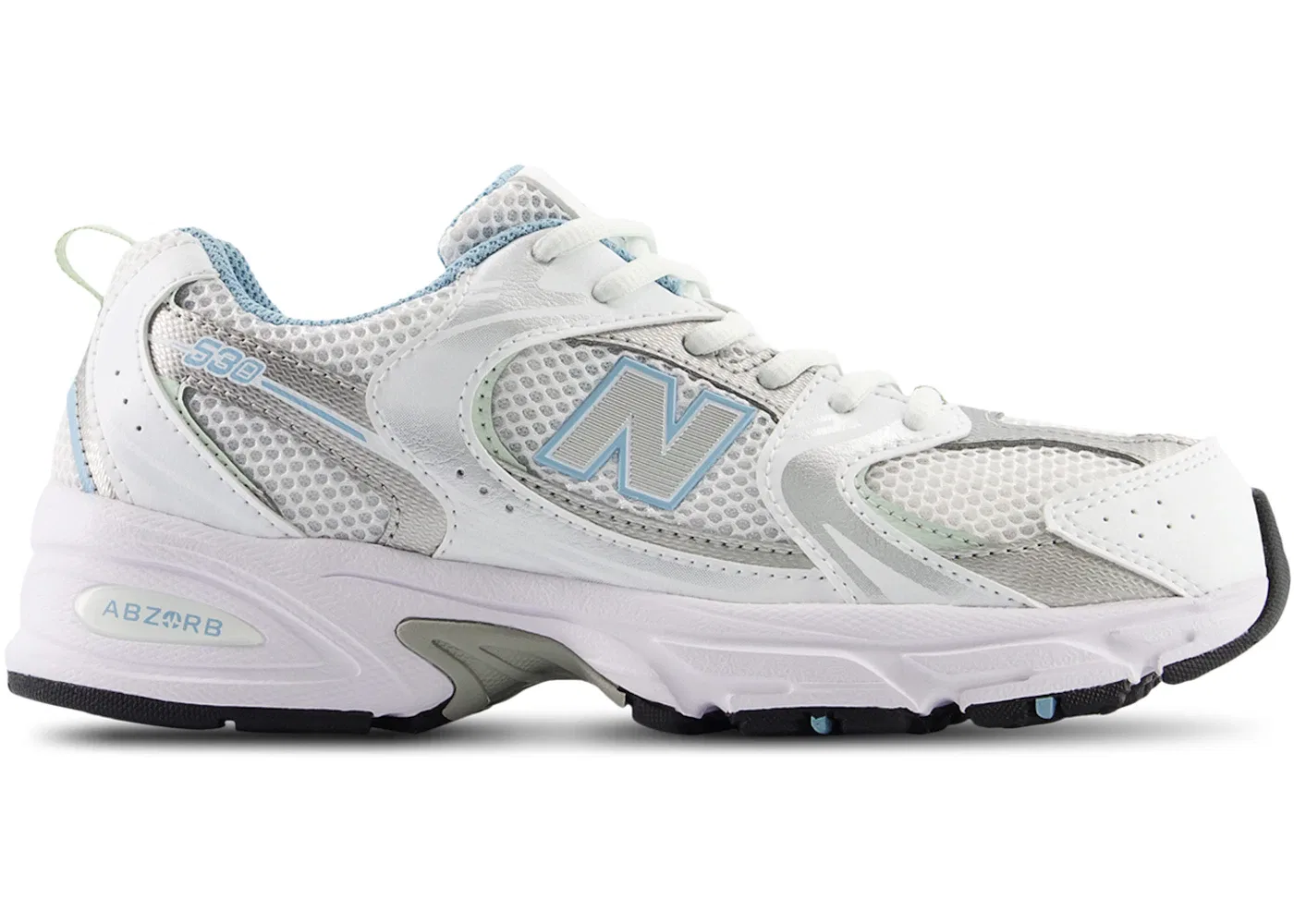 Детские кроссовки Lifestyle New Balance 530, White/Chrome Blue