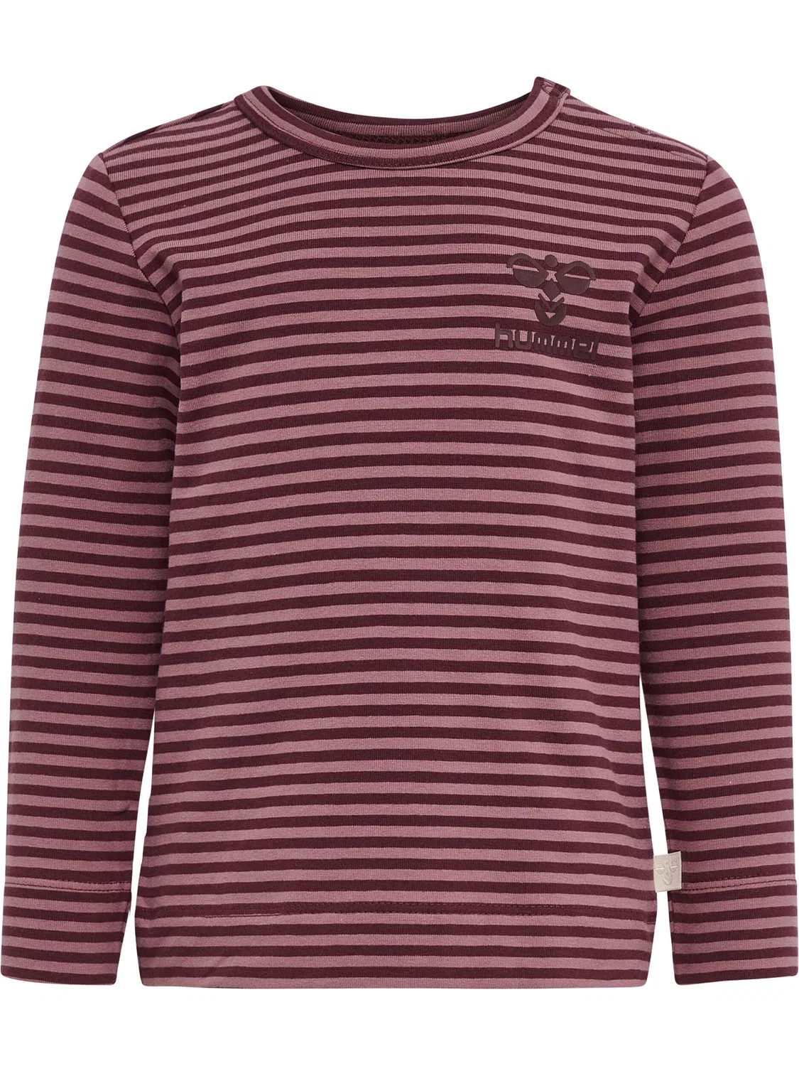 Детский лонгслив с принтом Hmlmulle Hummel, Bordeaux