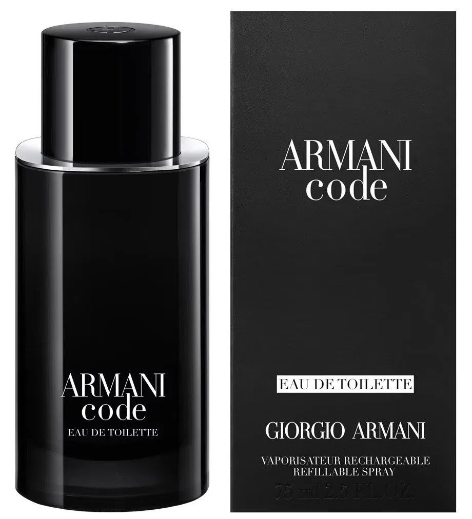 Мужская туалетная вода Code Refillable Giorgio Armani, 125 мл — фото 2