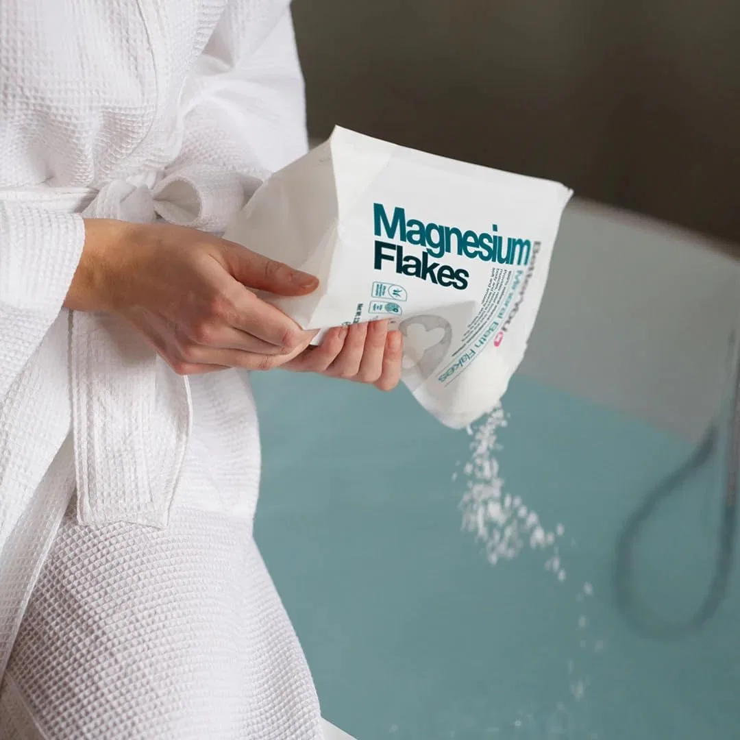 Соль для ванны Magnesium Flakes, BetterYou, 1 кг — фото 2