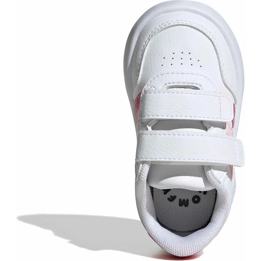 Детские кроссовки с липучками BREAKNET 3.0 CF I adidas, Белый — фото 2