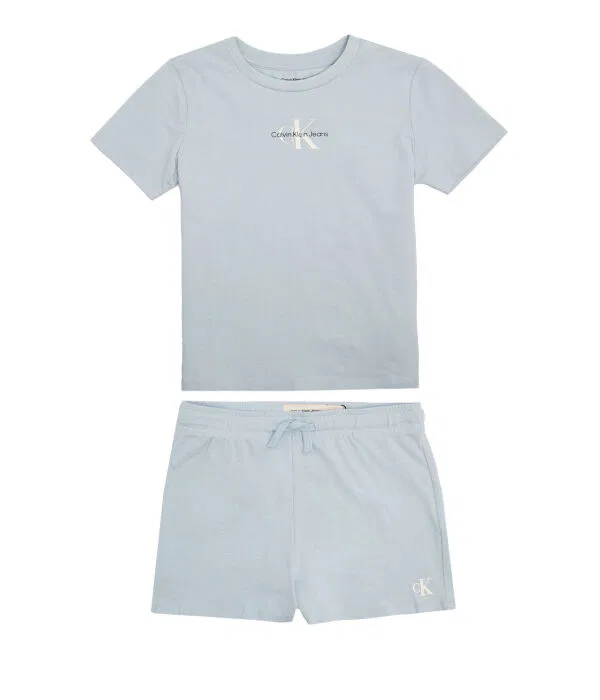 Детский комплект для девочек Calvin Klein Jeans, Azzurro