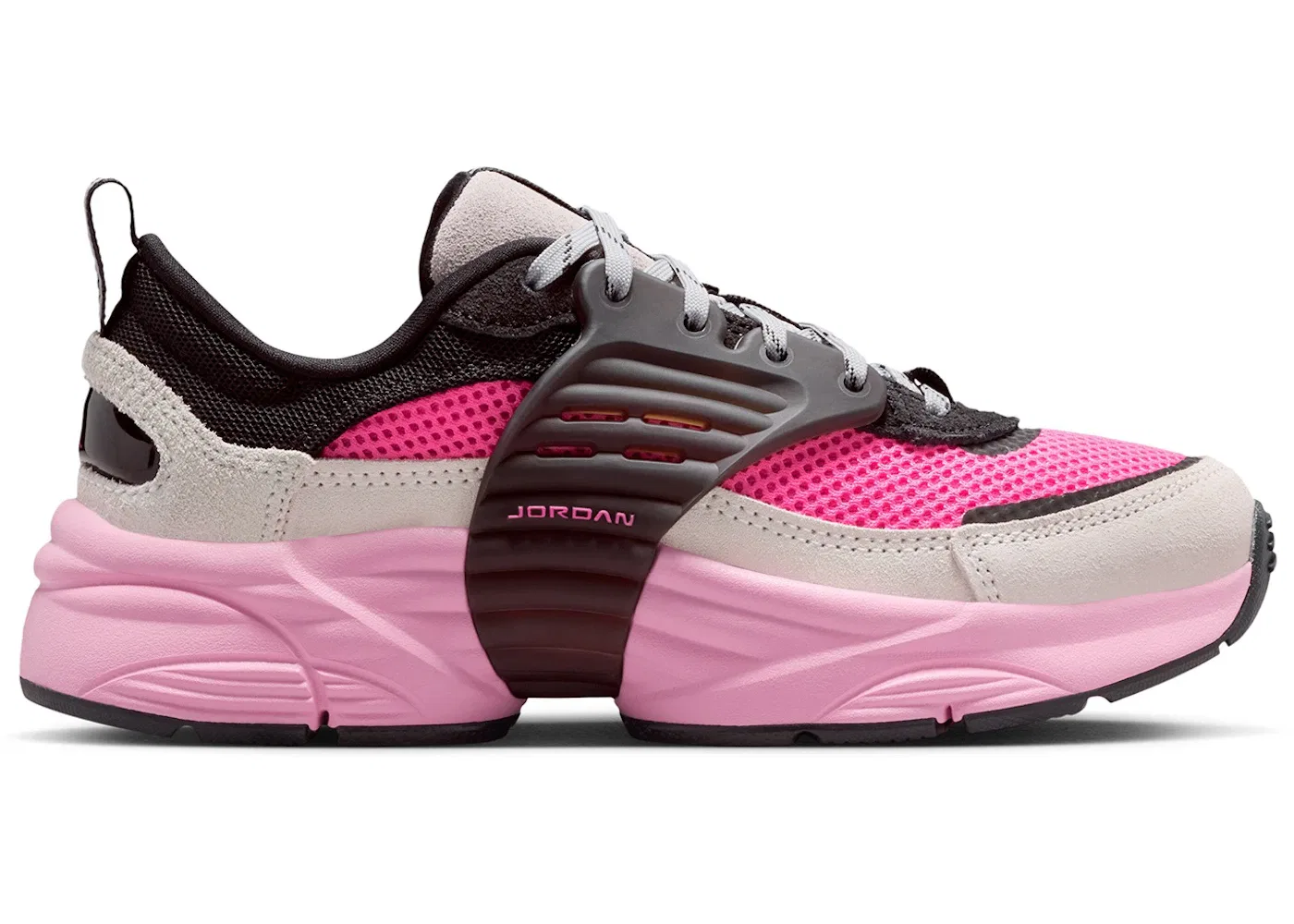 Детские кроссовки Lifestyle с сетчатым верхом Jordan Trunner O/S Jordan, Wolf Grey/Neutral Grey/Black/Pink Blast